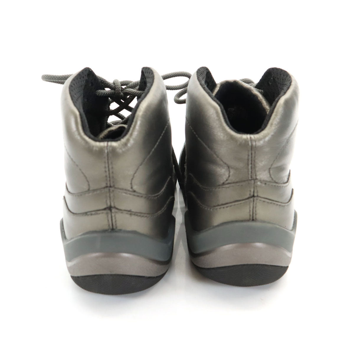 GEOX ジェオックス ハイカット スニーカー US8 グレー系 PATRICK COX メンズ