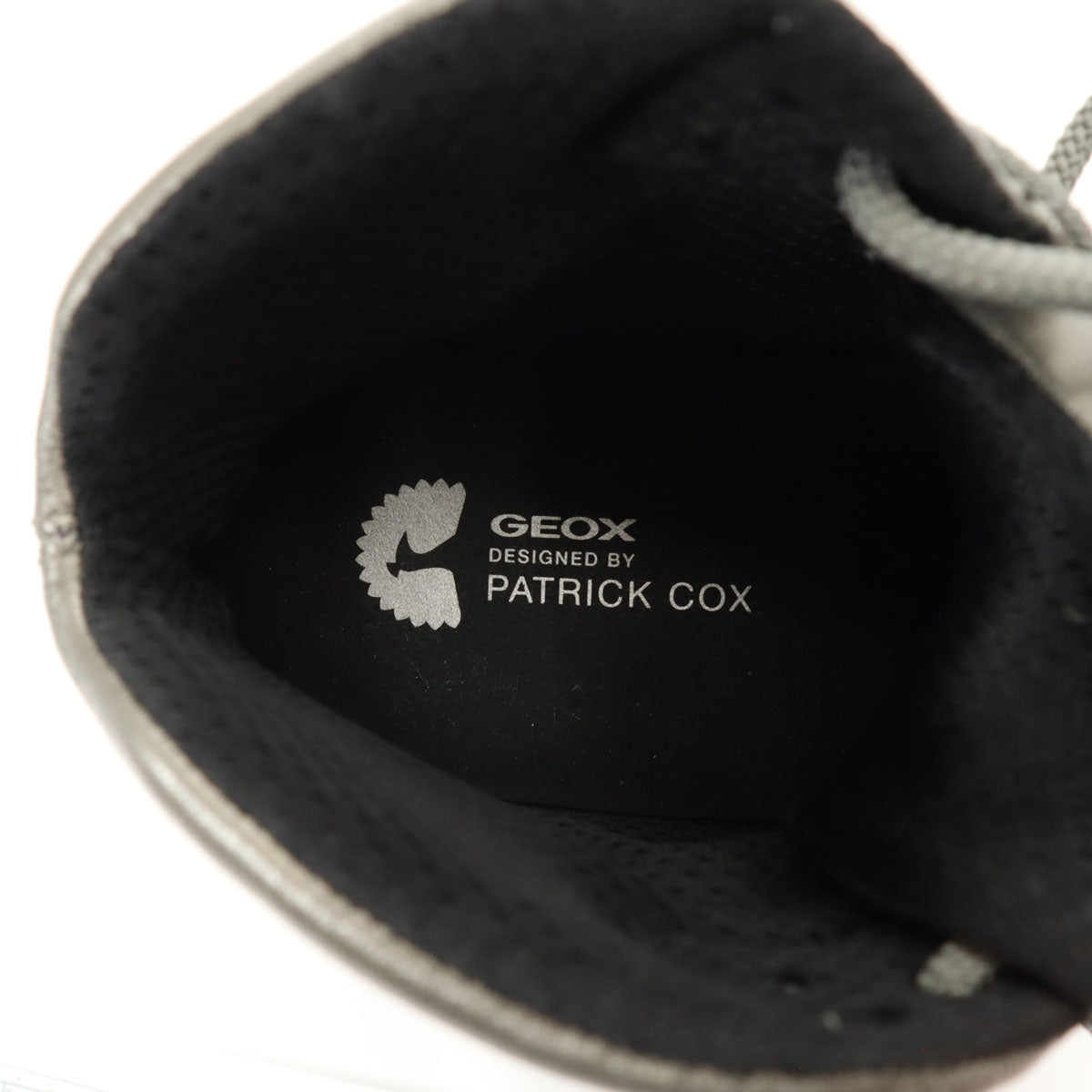 GEOX ジェオックス ハイカット スニーカー US8 グレー系 PATRICK COX メンズ