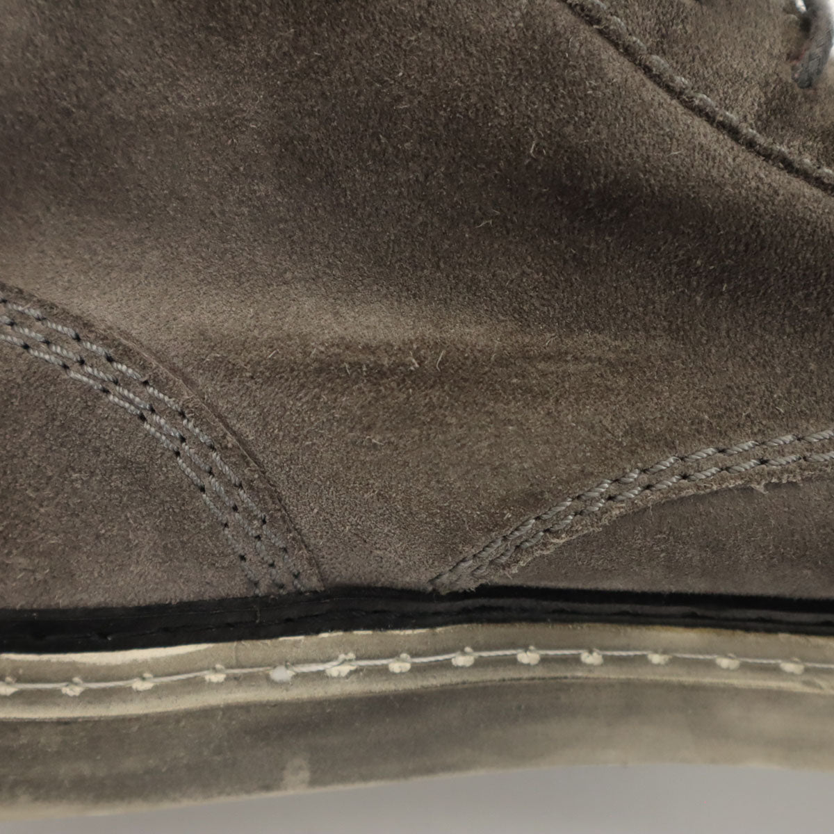 DIESEL ディーゼル スエード ブーツ 41 グレー系 メンズ