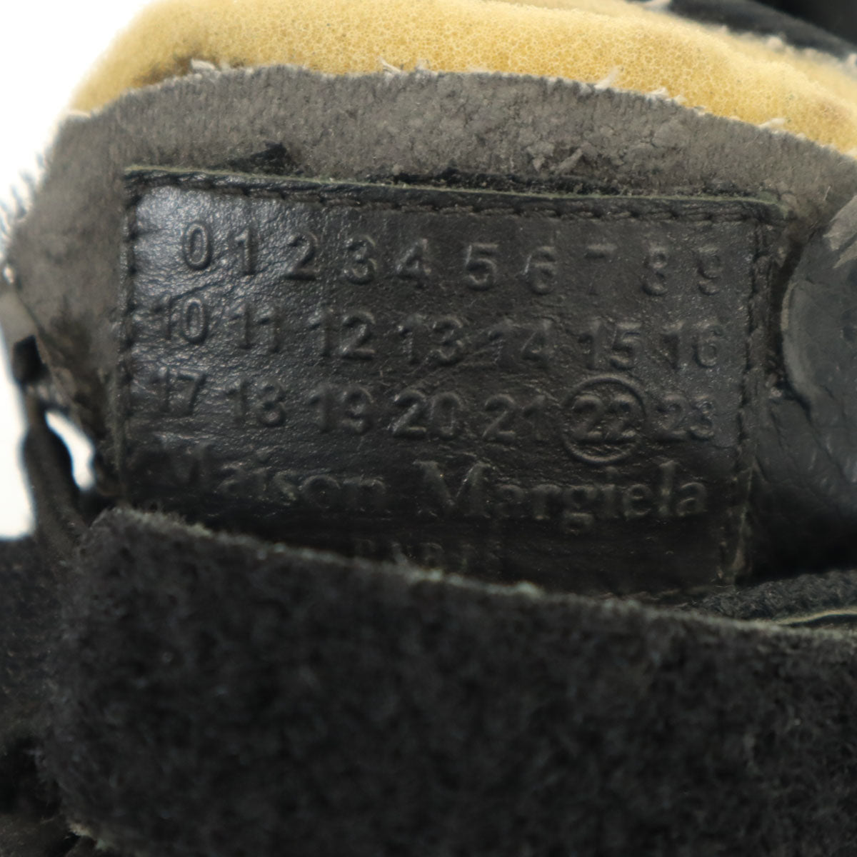 Maison Margiela メゾンマルジェラ 22 イタリア製 ダッド スニーカー 41 ブラック メンズ