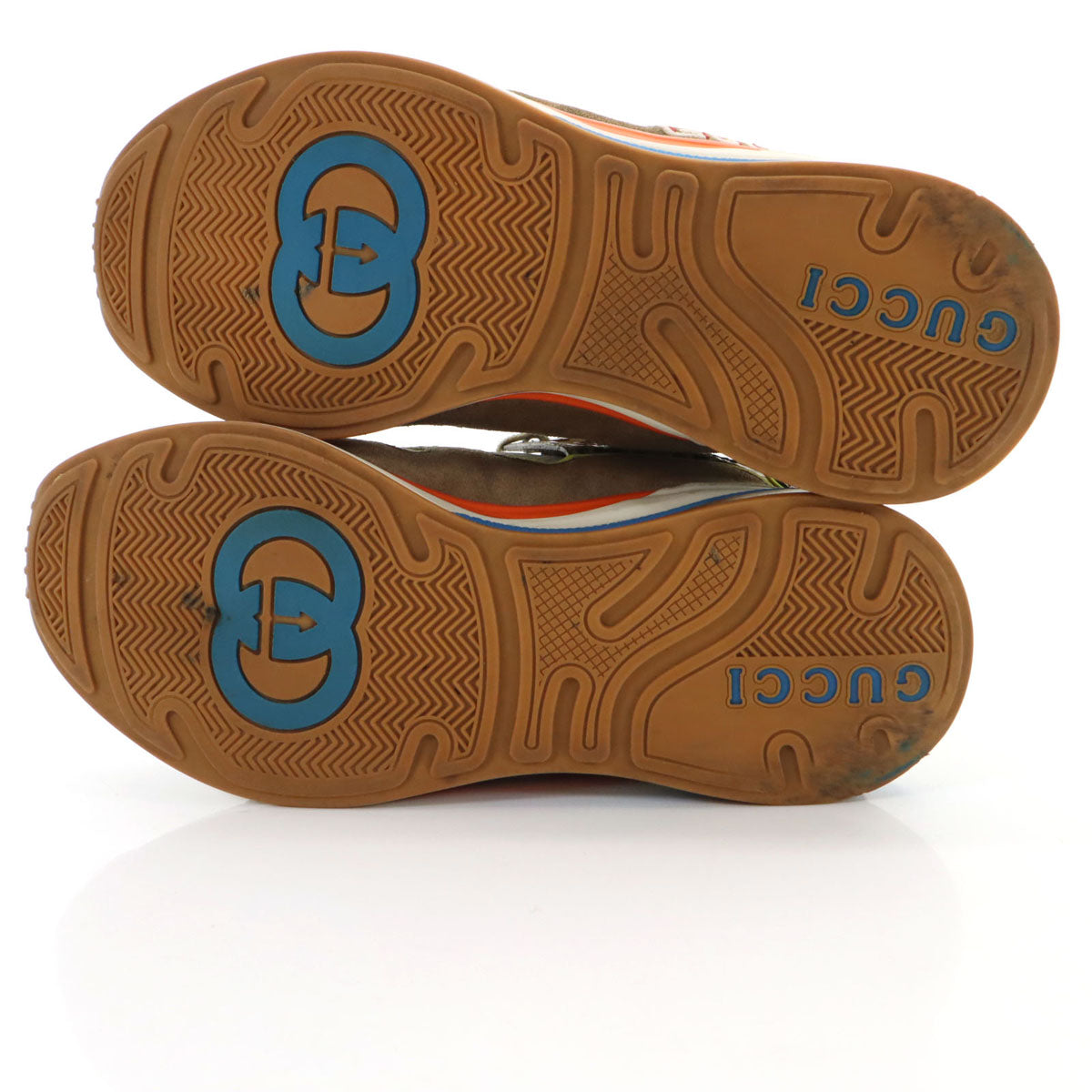 GUCCI グッチ イタリア製 ウルトラペース スニーカー 10 ブラウン 箱 保存袋 シューレース付き メンズ GUCCI グッチ イタリア製 ウルトラペース スニーカー 10 ブラウン 箱