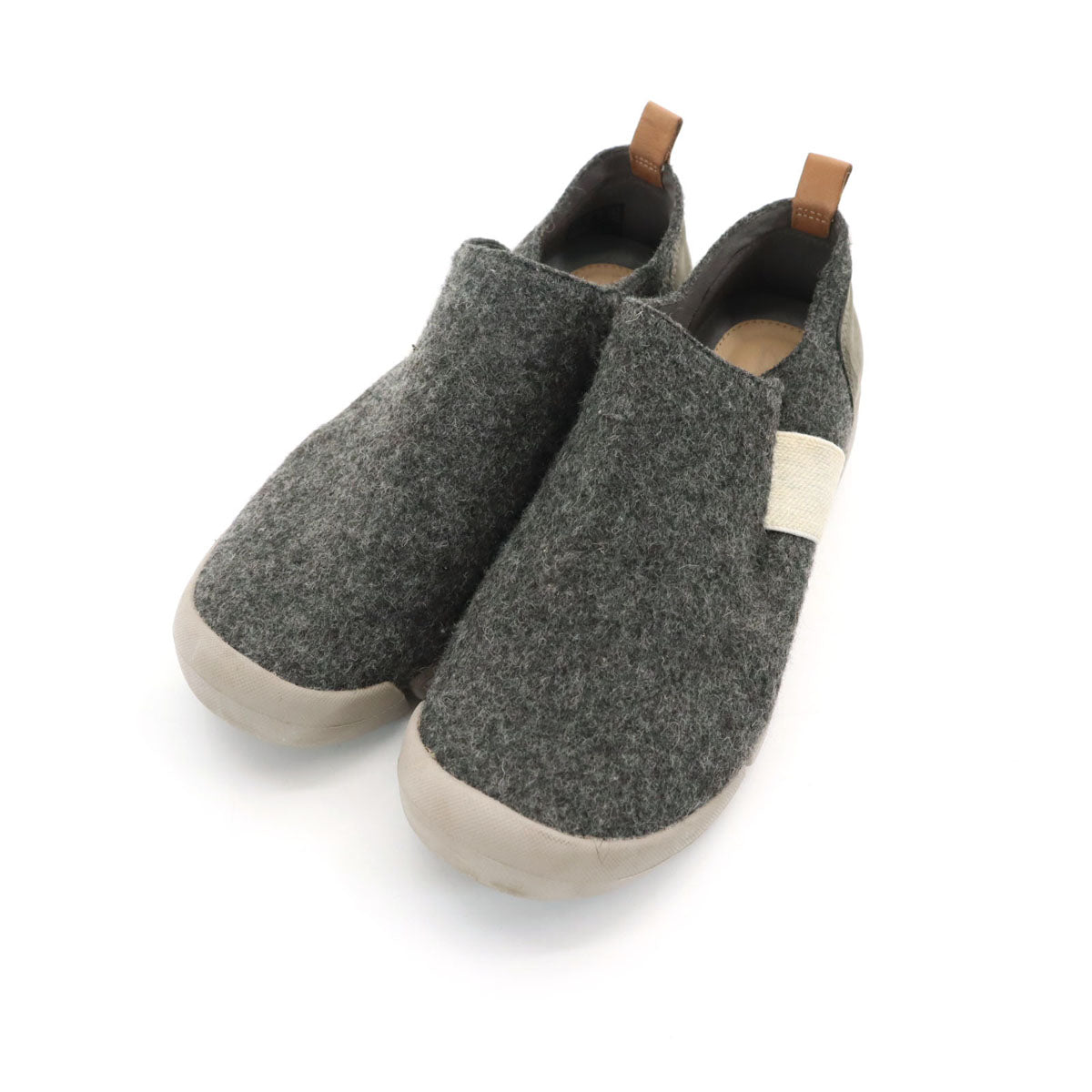 Clarks クラークス スリッポン 5 グレー レディース