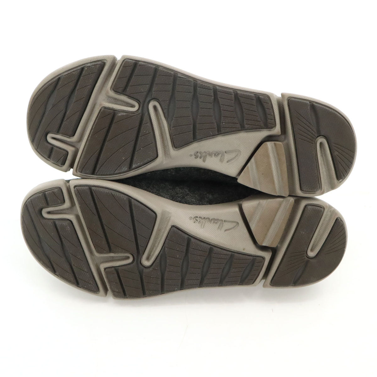 Clarks クラークス スリッポン 5 グレー レディース