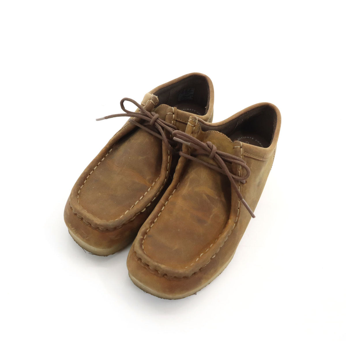 Clarks クラークス ワラビー ブーツ 4 キャメル レディース