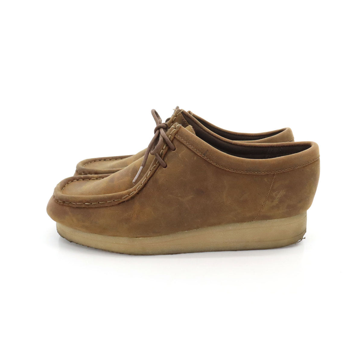 Clarks クラークス ワラビー ブーツ 4 キャメル レディース