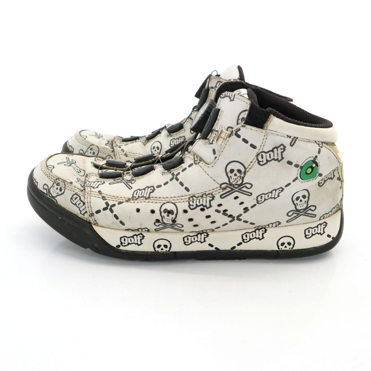 MARK&LONA マークアンドロナ グラヴィス コラボ 総柄 ゴルフ シューズ