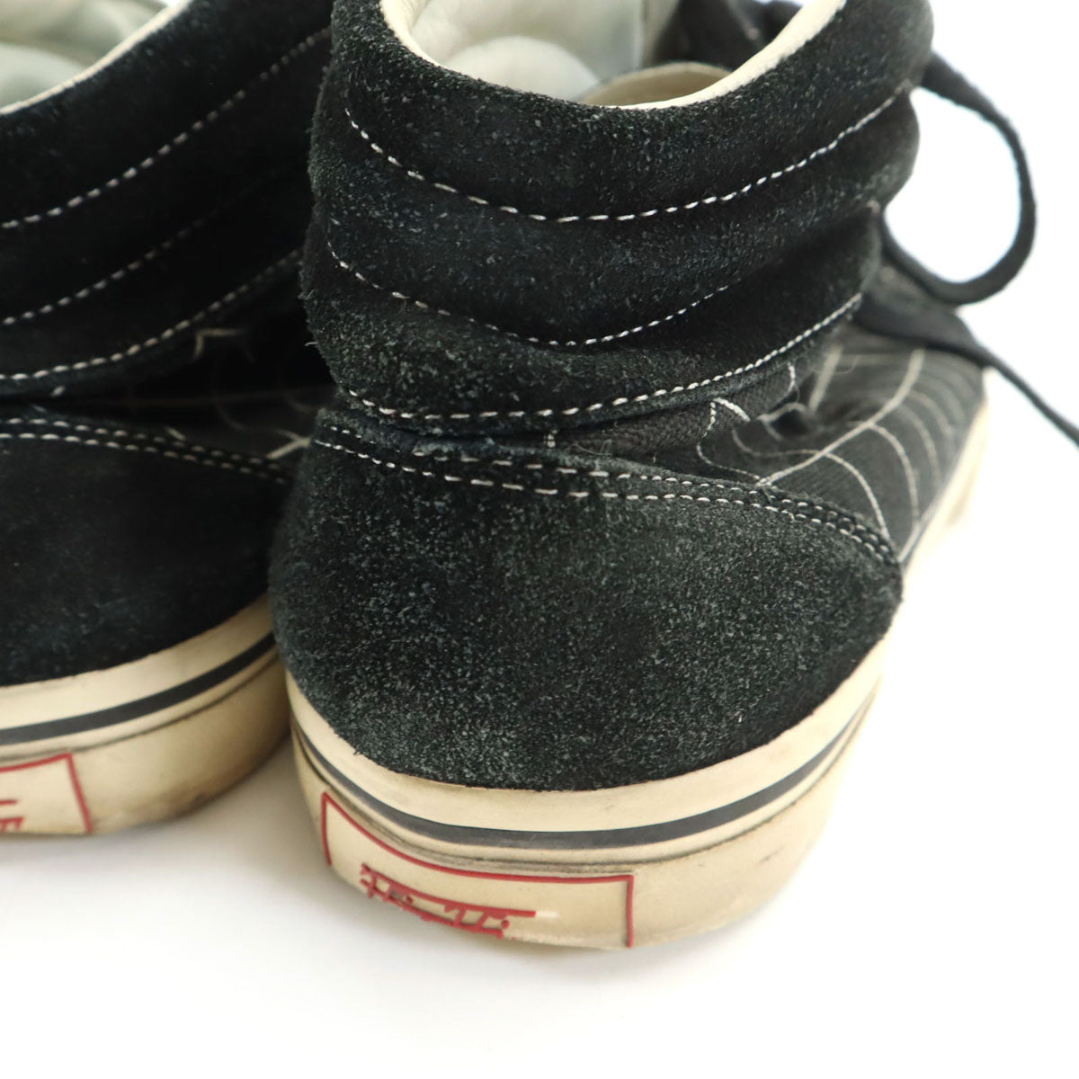 Visvim ヴィズヴィム フラグメント コラボ ミッドカット スニーカー 11 ブラック メンズ