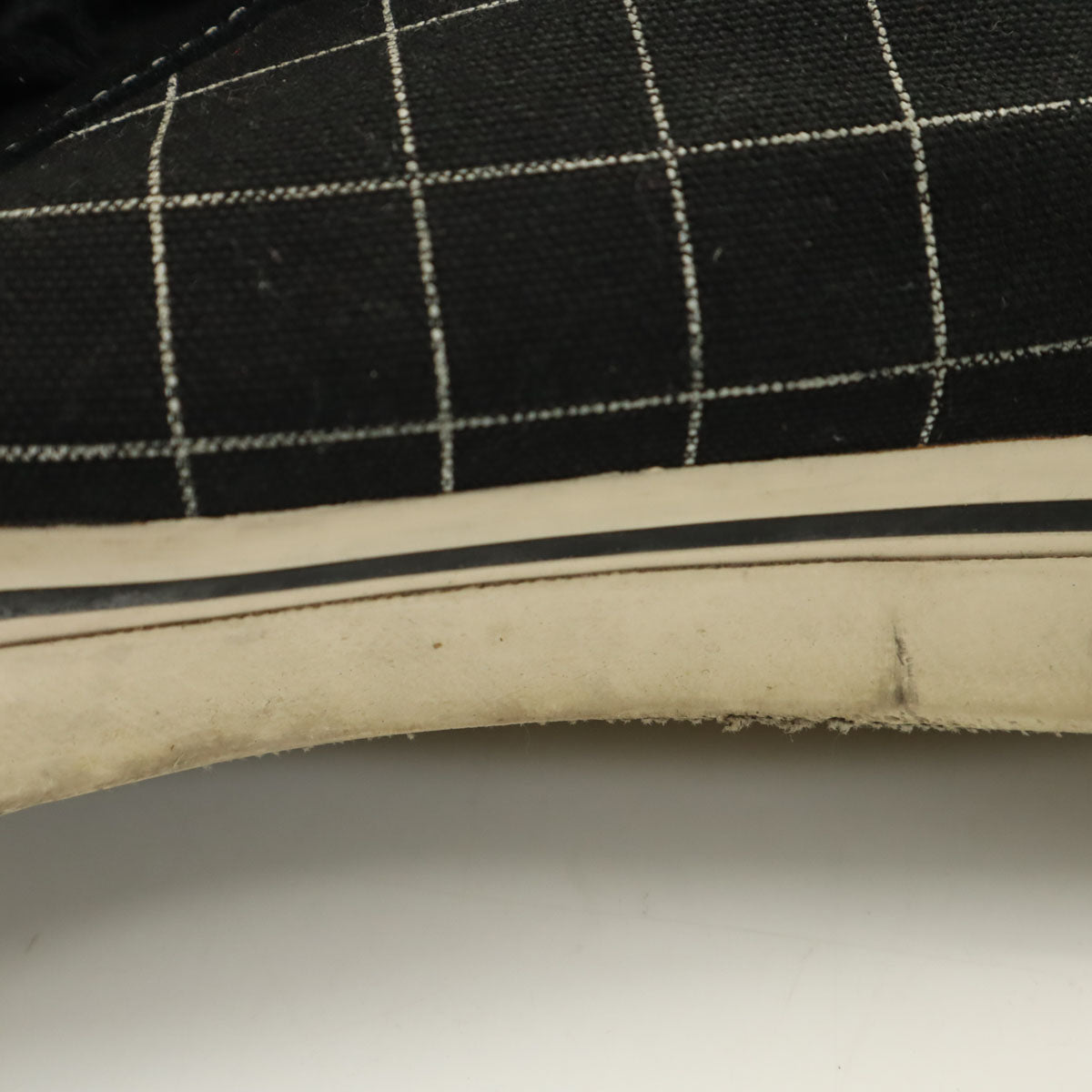 Visvim ヴィズヴィム フラグメント コラボ ミッドカット スニーカー 11 ブラック メンズ