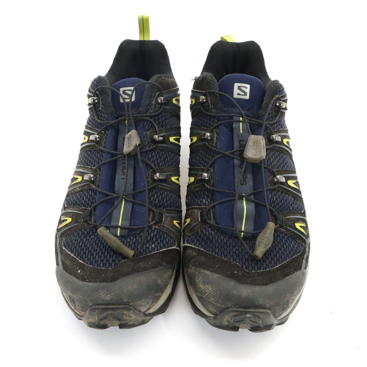 SALOMON サロモン トレイルラン スニーカー 25.5 ネイビー アウトドア メンズ