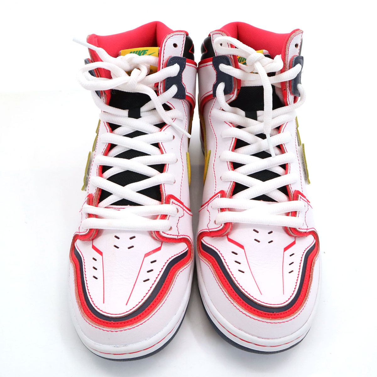 美品 NIKE SB ナイキエスビー 機動戦士ガンダムUC コラボ ダンク ハイ スニーカー 29.5 ホワイト DH7717-100 箱付き メンズ