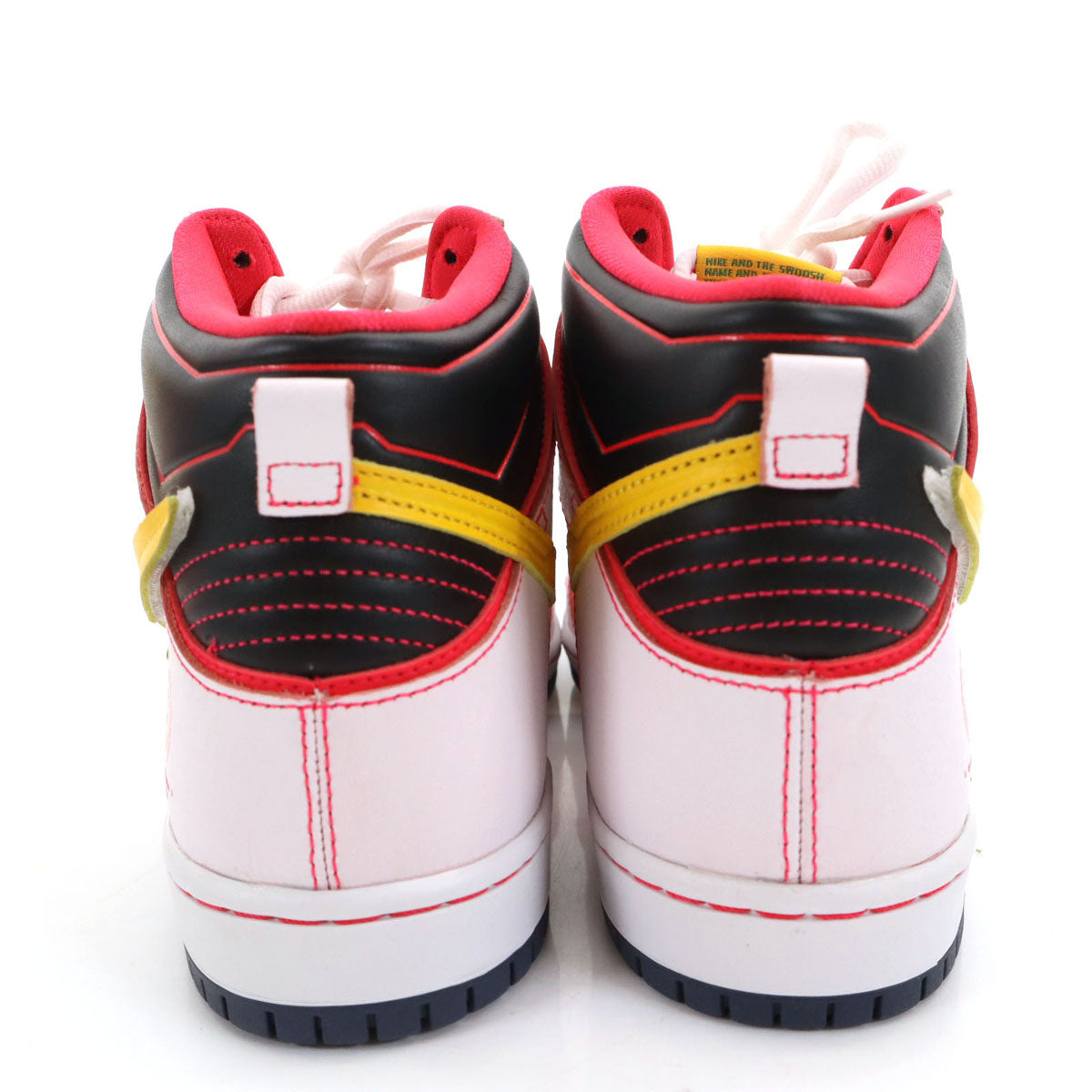 美品 NIKE SB ナイキエスビー 機動戦士ガンダムUC コラボ ダンク ハイ スニーカー 29.5 ホワイト DH7717-100 箱付き メンズ