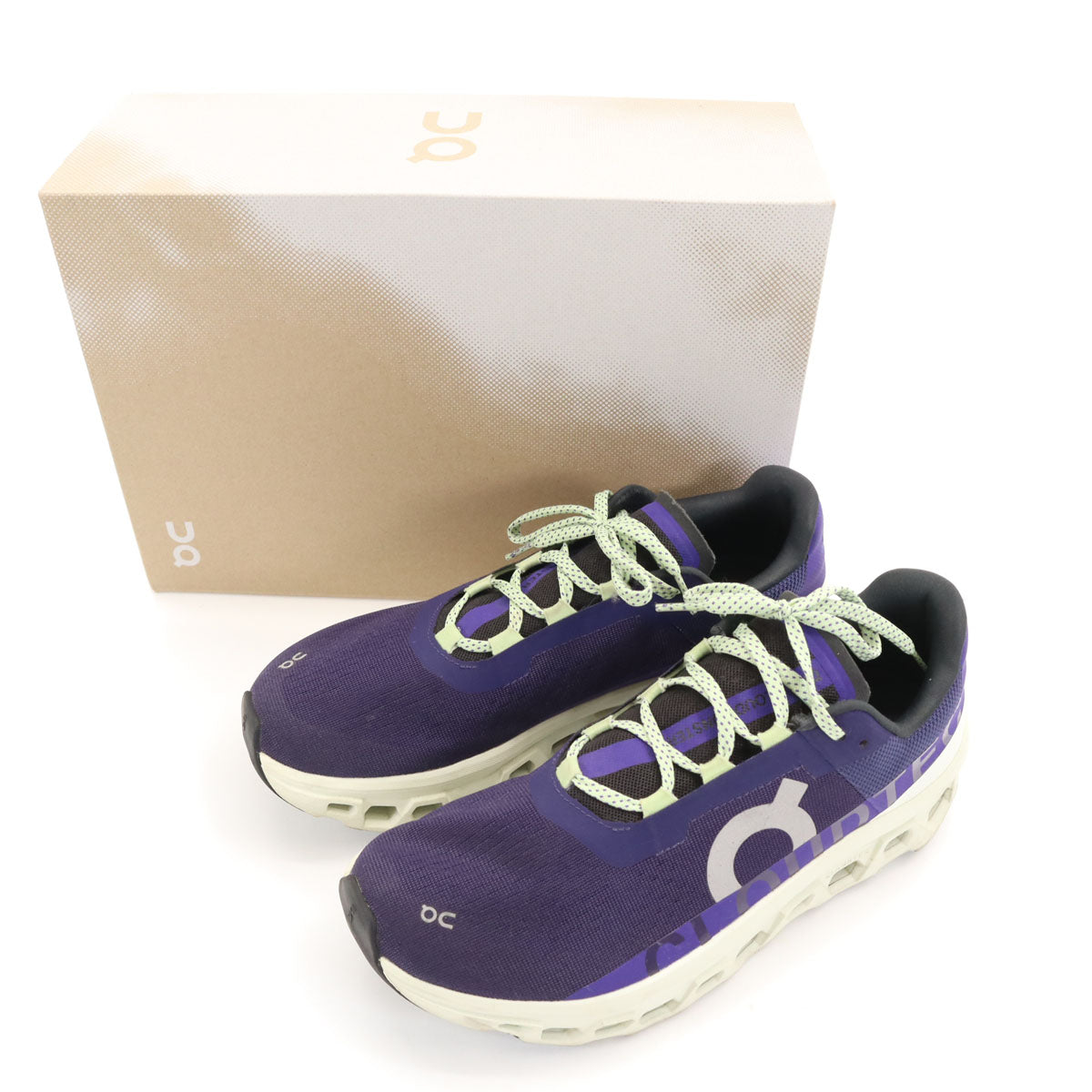 On Cloudmonster オン クラウドモンスター Acai スニーカー US10 パープル 99027 箱付き メンズ