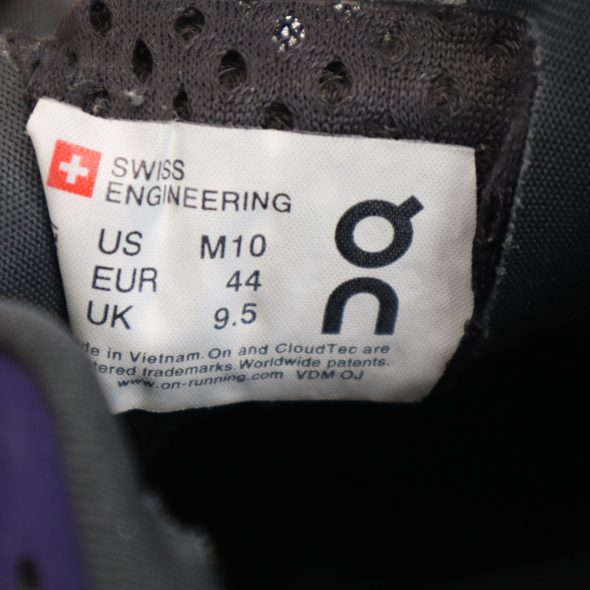 On Cloudmonster オン クラウドモンスター Acai スニーカー US10 パープル 99027 箱付き メンズ