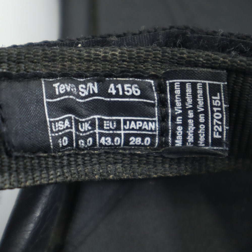 テバ サンダル 28.0cm ブラック Teva メンズ