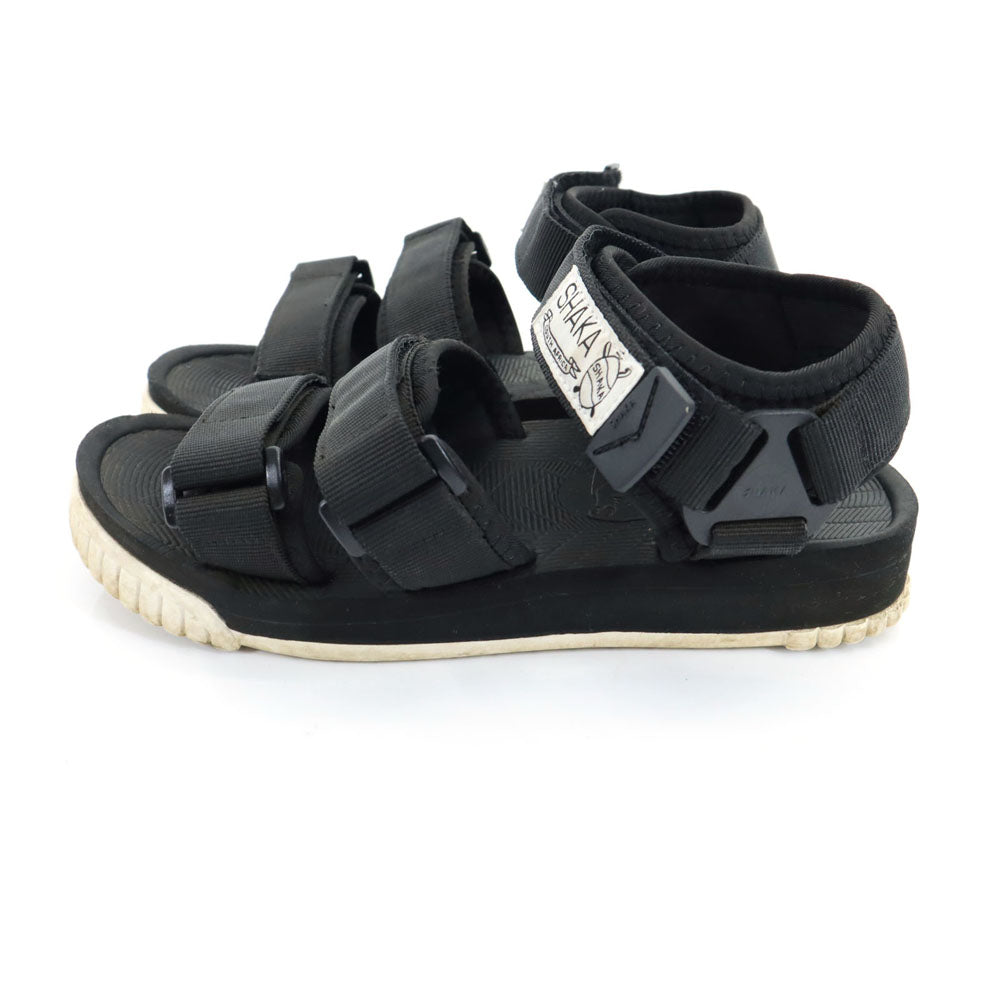 SHAKA シャカ SK-104 サンダル 24.0cm ブラック レディース