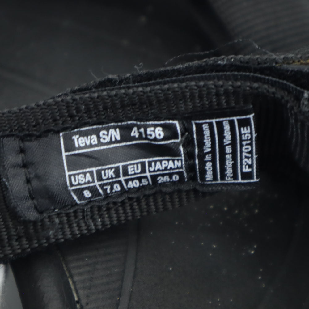 テバ スポーツサンダル 26 黒 Teva メンズ