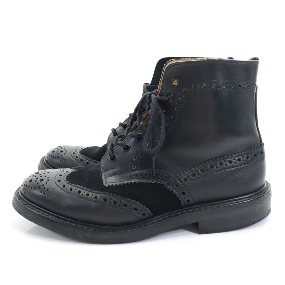 Tricker's トリッカーズ イギリス製 ブーツ ブラック メンズ