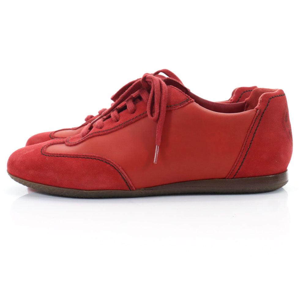 BALLY バリー スイス製 スニーカー 6E レッド系 シューズ メンズ