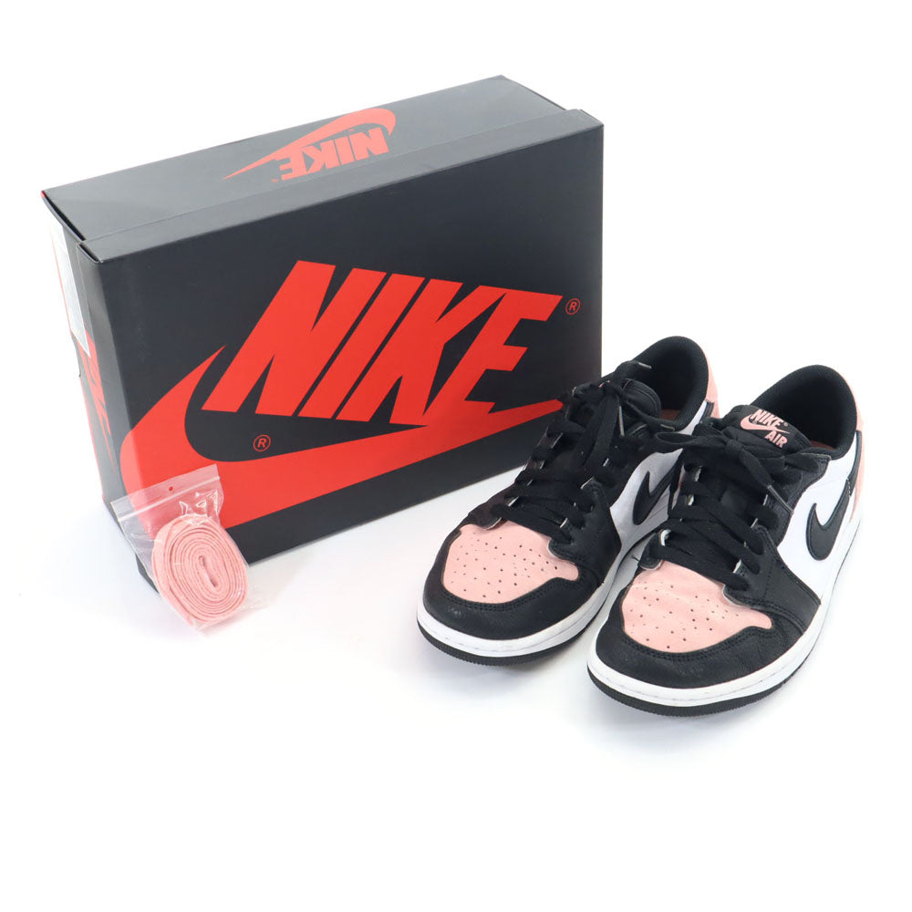 ナイキ CZ0790-061 エアジョーダン1レトロ ロー スニーカー 26 ピンク系 NIKE AIR JORDAN 1 RETRO LOW OG 箱付き メンズ