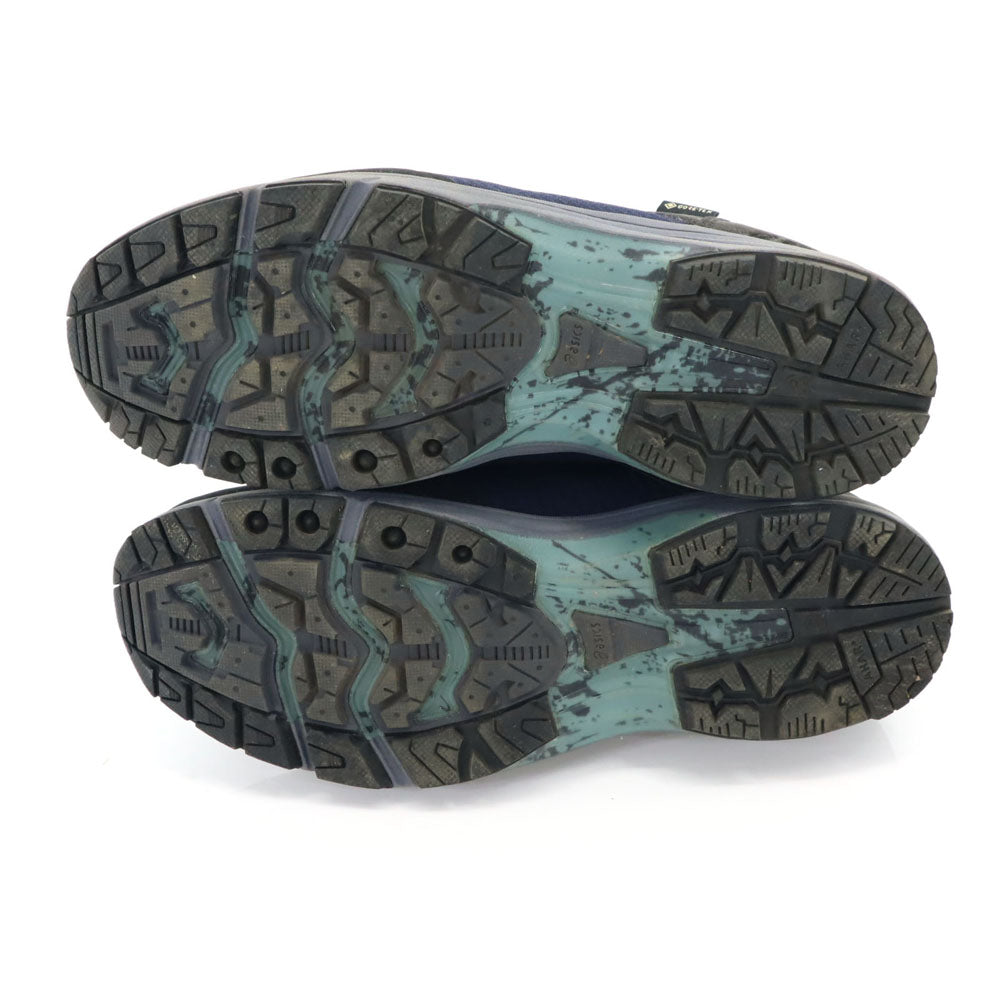 asics アシックス アウトドア フィールドウォーカー ゴアテックス スニーカー 24.5 ネイビー レディース