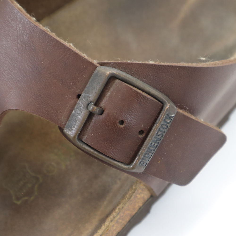 BIRKENSTOCK ビルケンシュトック ドイツ製 ギゼ サンダル 37 ブラウン Gizeh メンズ