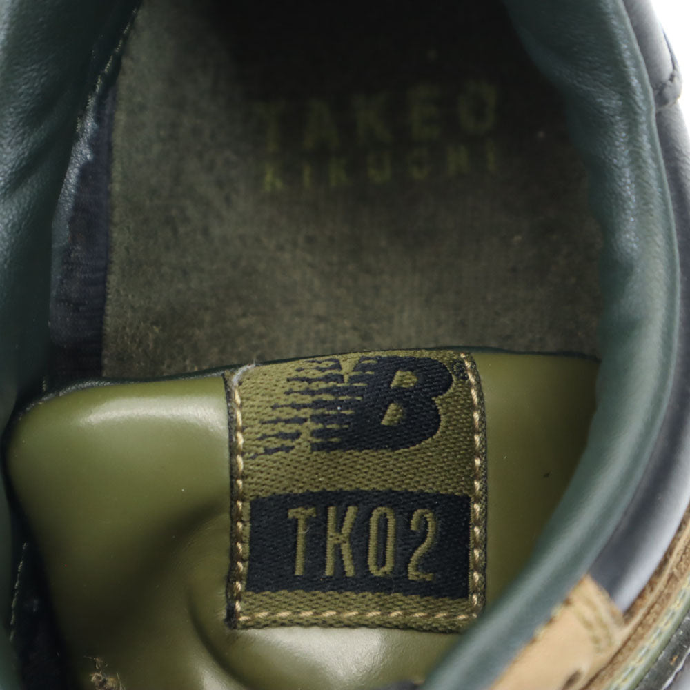 ニューバランス タケオキクチ コラボ スニーカー 26 モスグリーン NEW BALANCE ｘ TAKEO KIKUCHI TK02MO メンズ