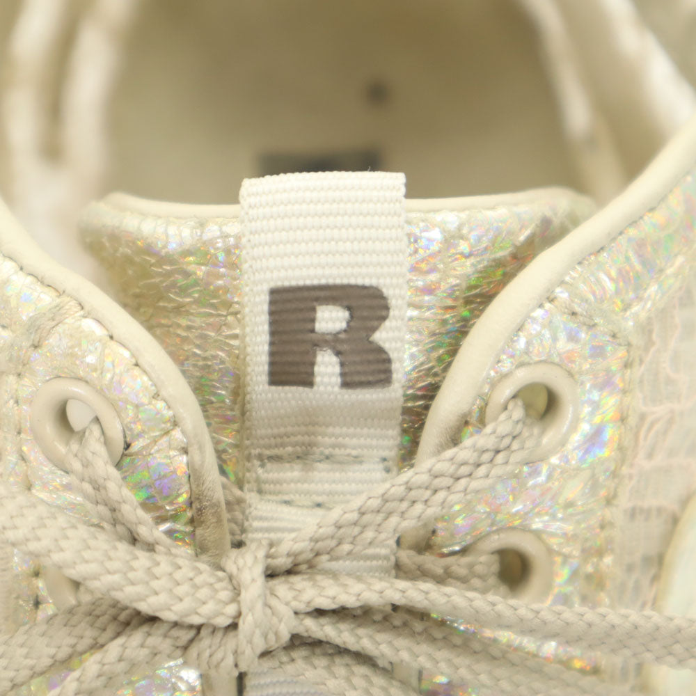 RUCO LINE ルコライン EU製 厚底 スニーカー 38 ゴールド系 レース レディース