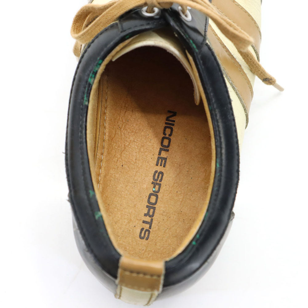 NICOLE SPORTS ニコールスポーツ シューズ ベージュ レディース