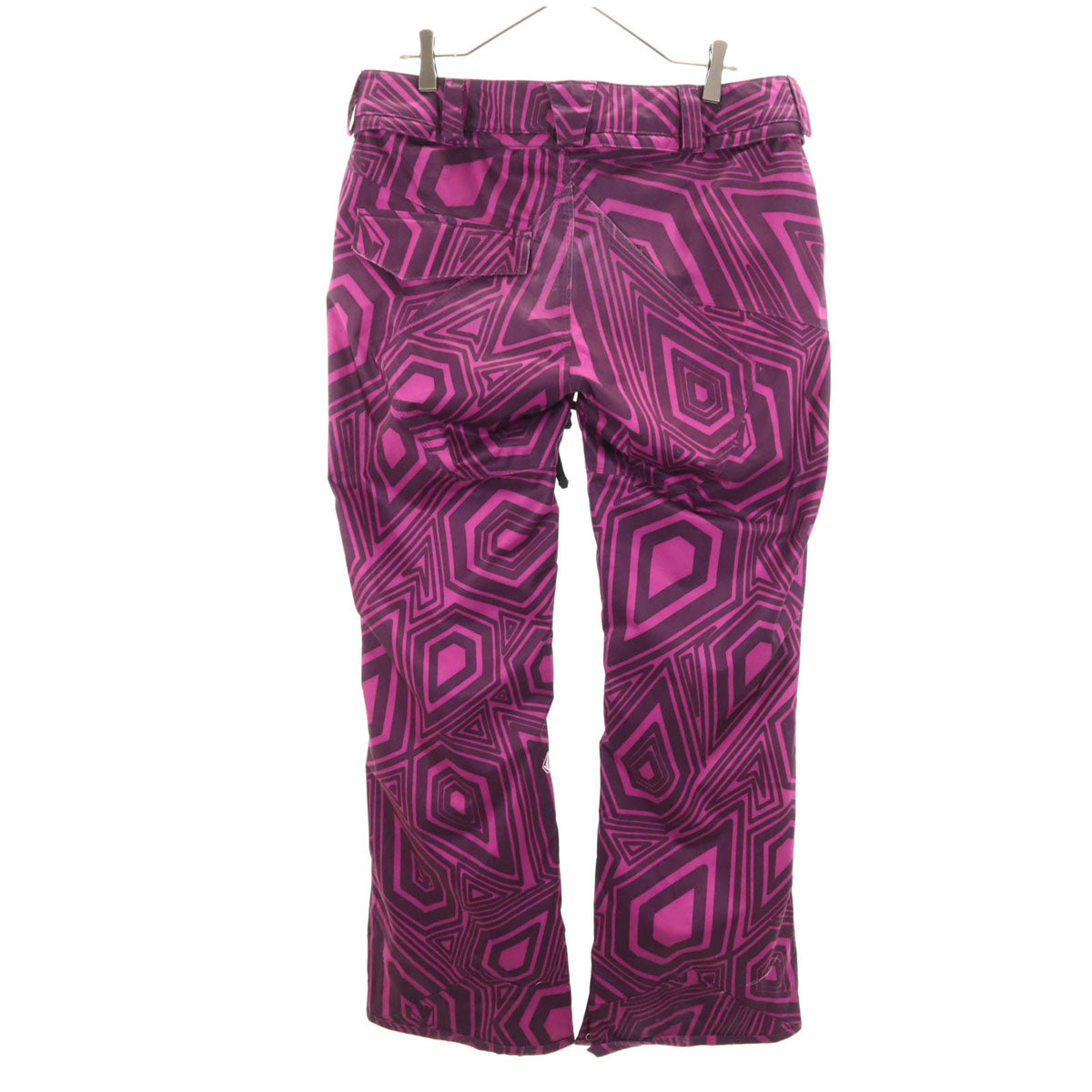 VOLCOM ボルコム NIMBUS 総柄 スノーボード パンツ L パープル系 スキー メンズ