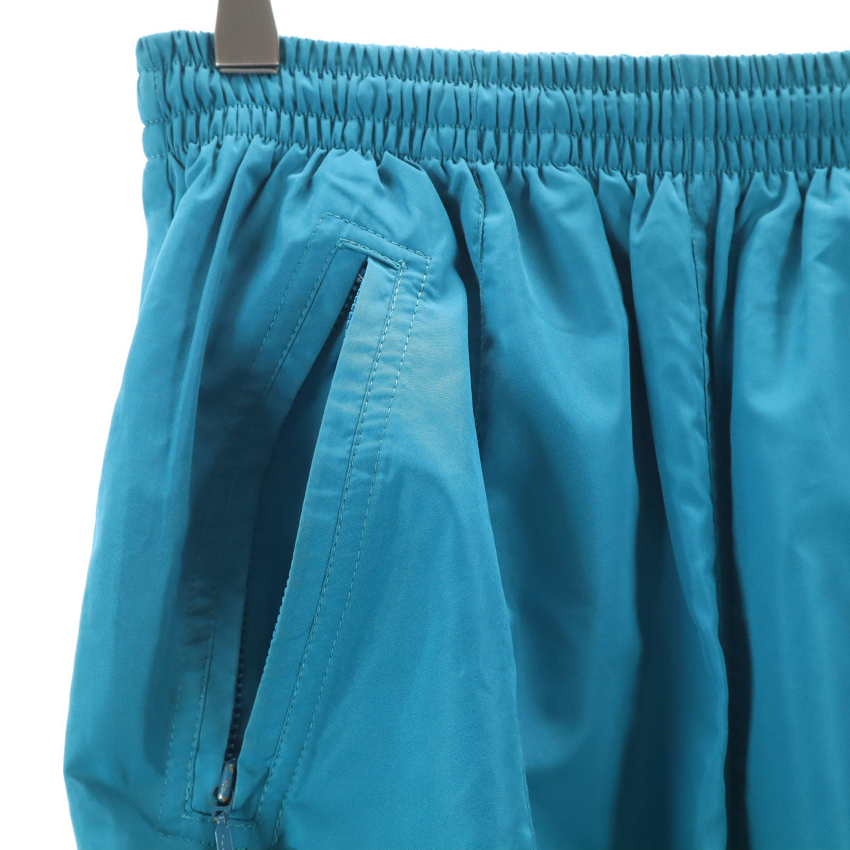 adidas アディダス 80s デサント製 ヴィンテージ トラックパンツ M ターコイズ デサント レディース