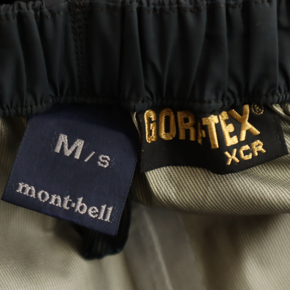mont-bell モンベル ゴアテックス レインダンサー パンツ M-S チャコールグレー アウトドア GORE-TEX メンズ