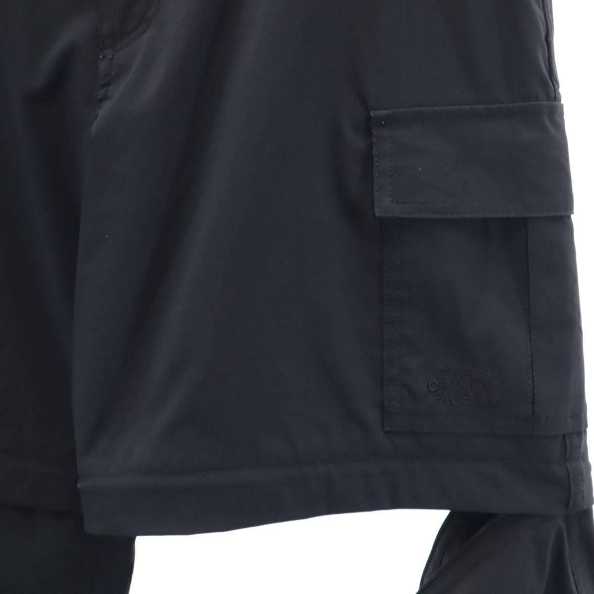 THE NORTH FACE ノースフェイス ジップオフ カーゴパンツ L ブラック アウトドア NBW32331 2WAY レディース