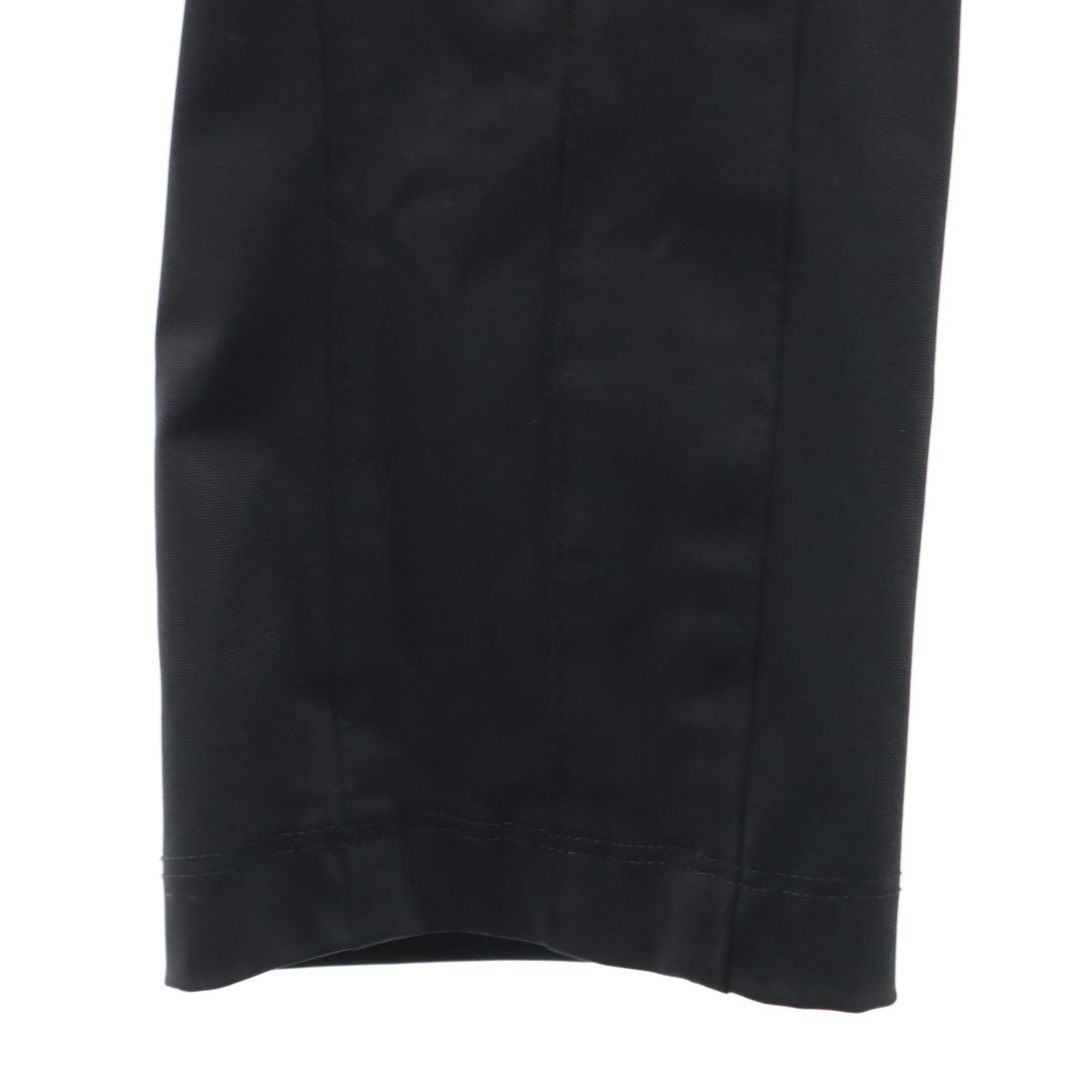 β ベータ 日本製 クロップドパンツ 7 ブラック レディース