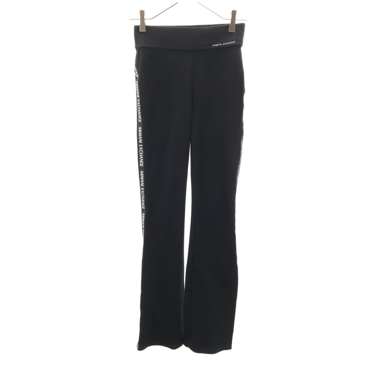 ARMANI EXCHANGE アルマーニエクスチェンジ ロングパンツ XS ブラック レディース