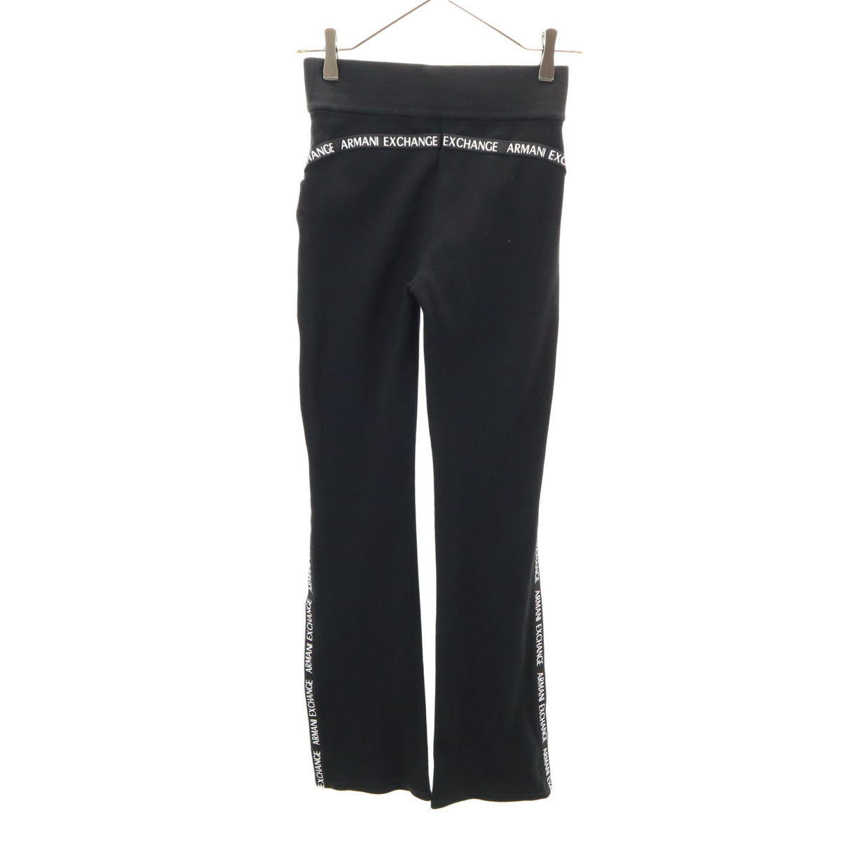 ARMANI EXCHANGE アルマーニエクスチェンジ ロングパンツ XS ブラック レディース