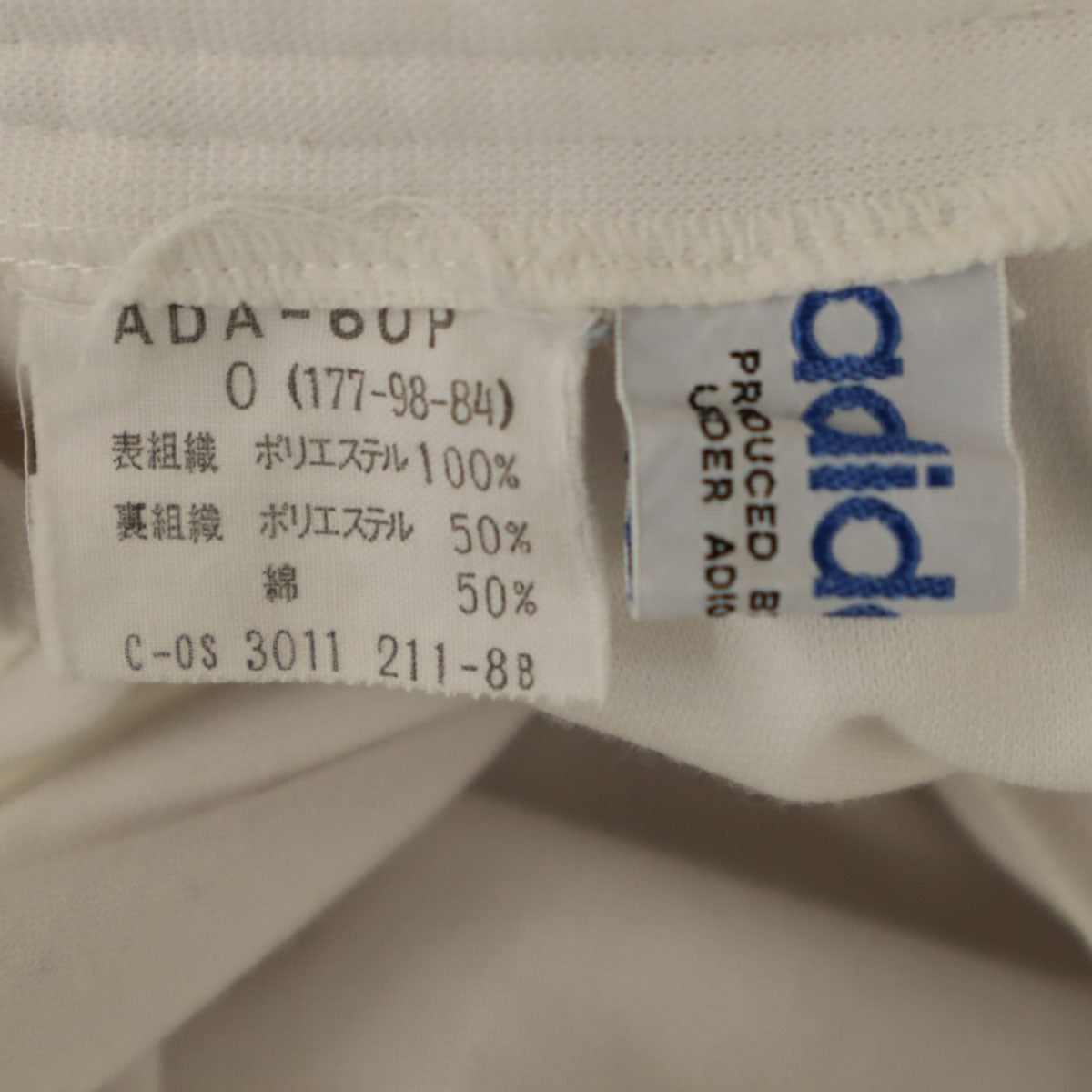 adidas アディダス 70s ヴィンテージ スラックスパンツ O ホワイト デサント メンズ