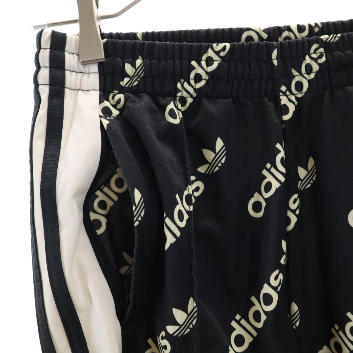 adidas Originals アディダスオリジナルス トレフォイルロゴ アディブレイク トラックパンツ S ブラック ジャージ レディース