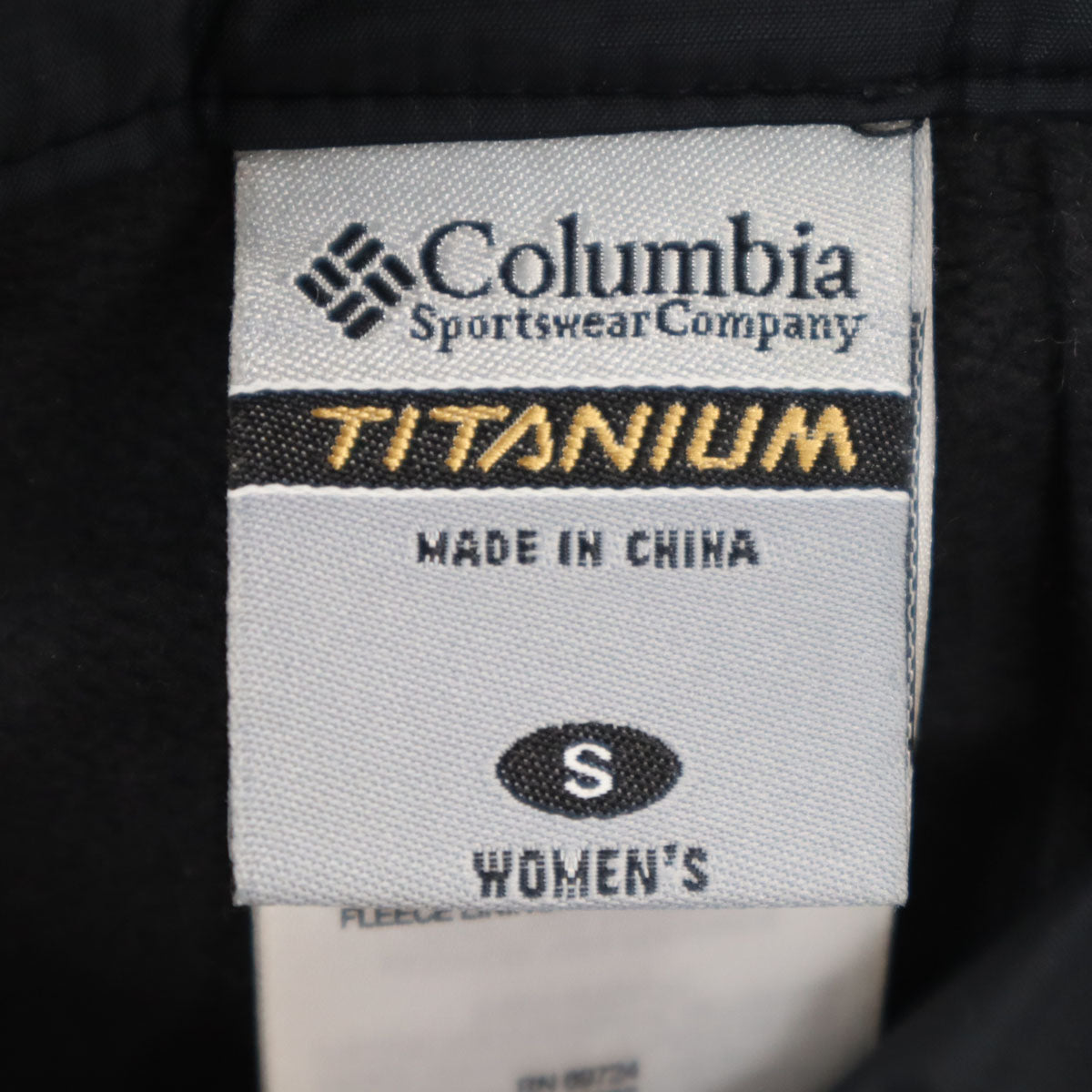 Columbia コロンビア スノーボード サスペンダー付き パンツ S ブラック 裏フリース アウトドア レディース