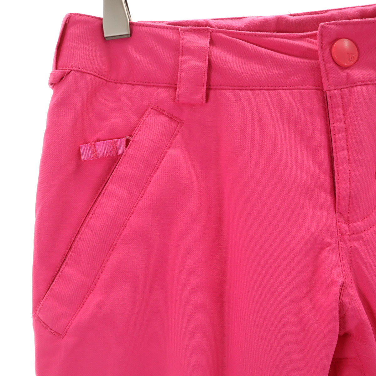 BURTON バートン スノーボード カーゴパンツ S ネオンピンク 中綿 アウトドア キッズ