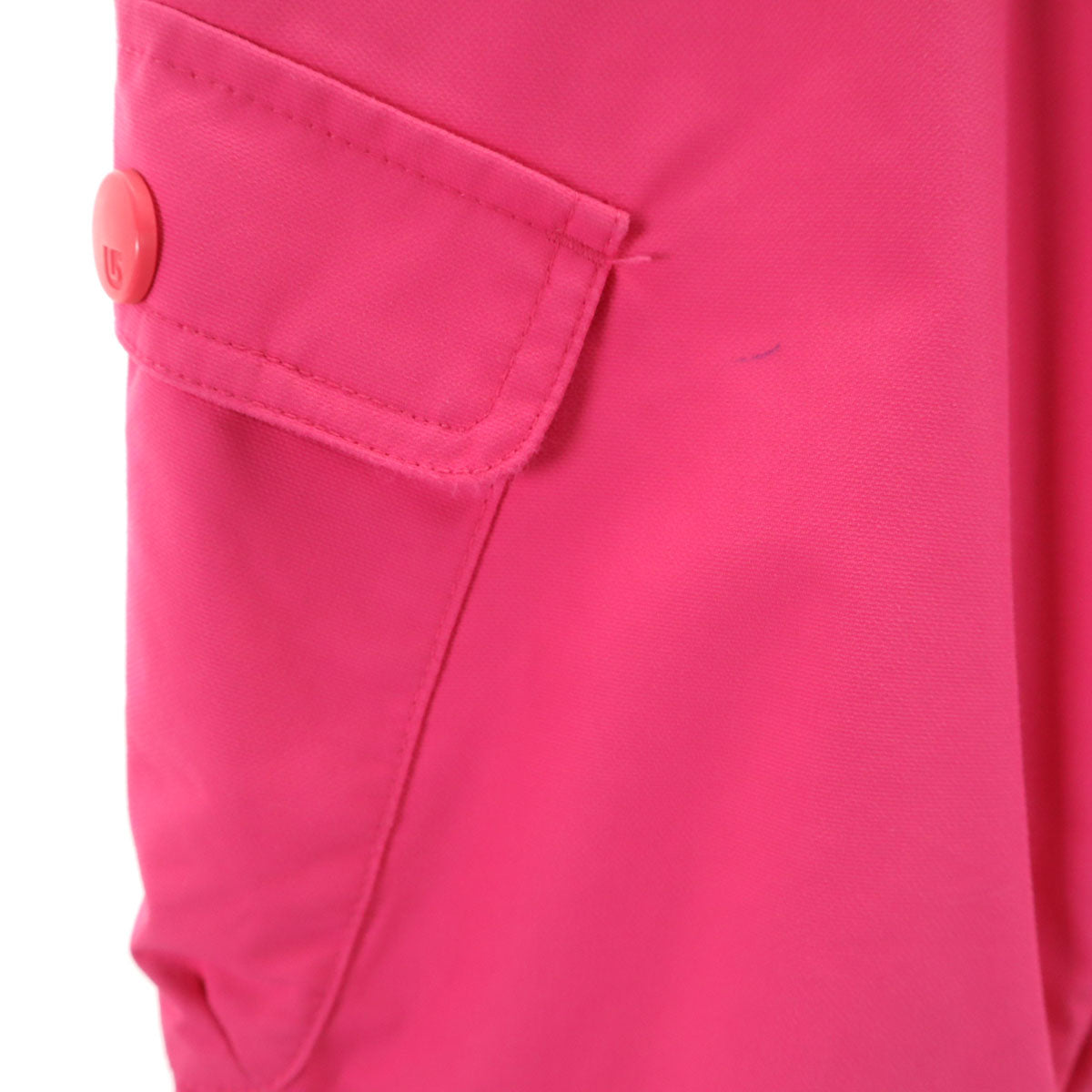 BURTON バートン スノーボード カーゴパンツ S ネオンピンク 中綿 アウトドア キッズ