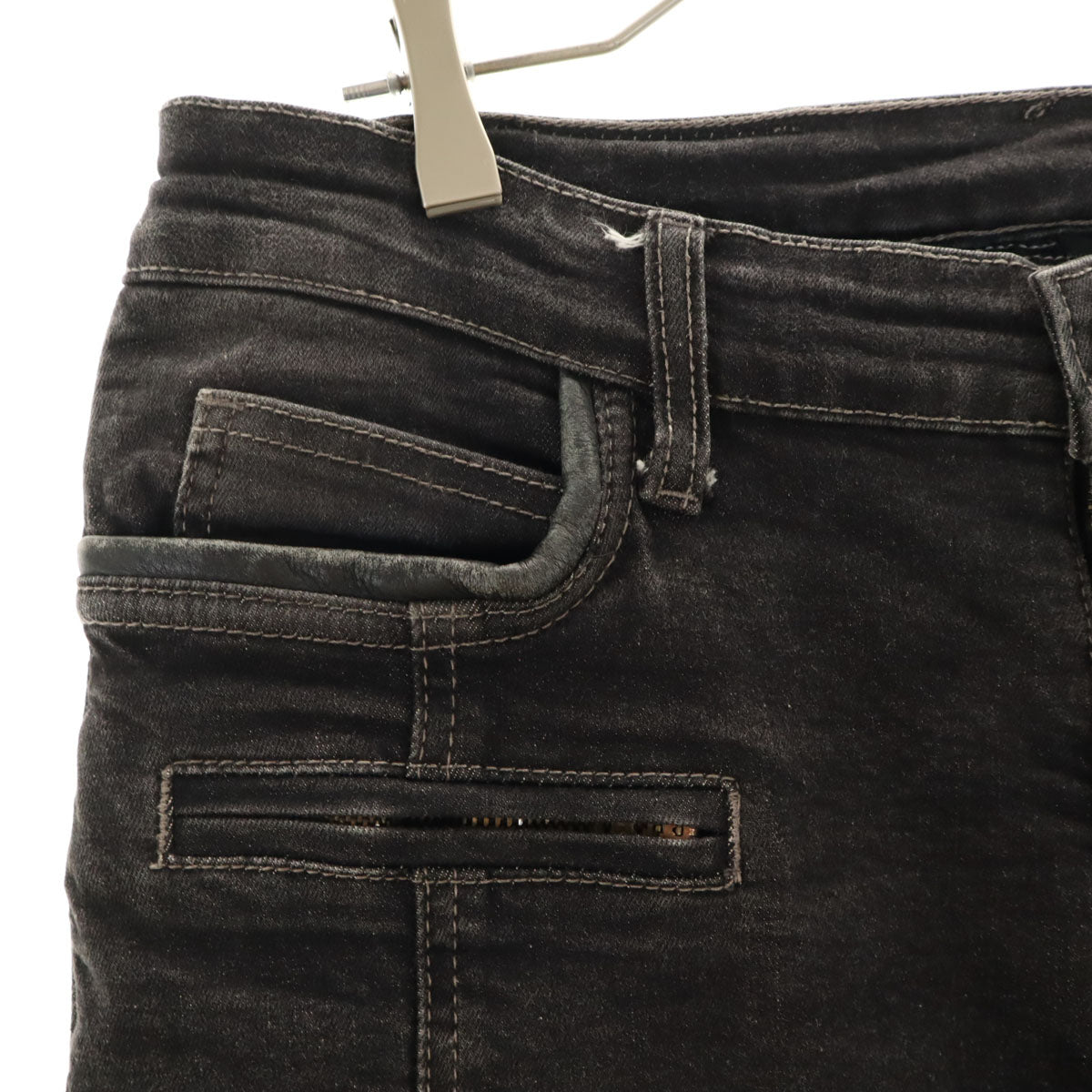 DEGNER デグナー デニムパンツ L グレー カップ付き メンズ