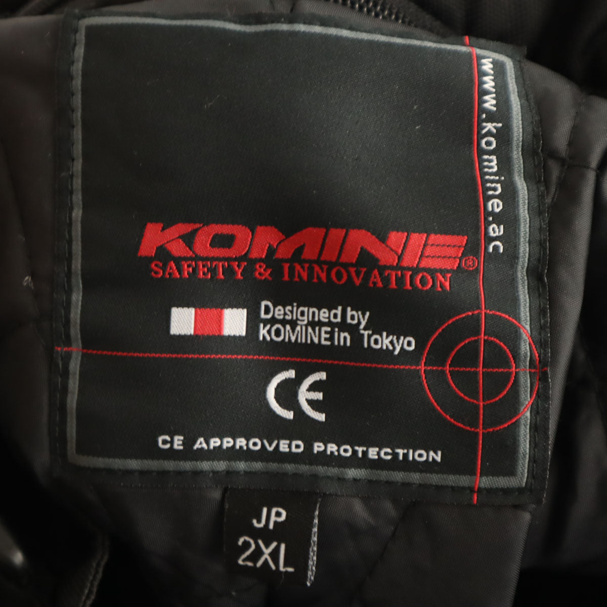 KOMINE コミネ バイク プロテクター付き プロテクトウインター パンツ 2XL ブラック ジュピター ビッグサイズ ライディングパンツ メンズ