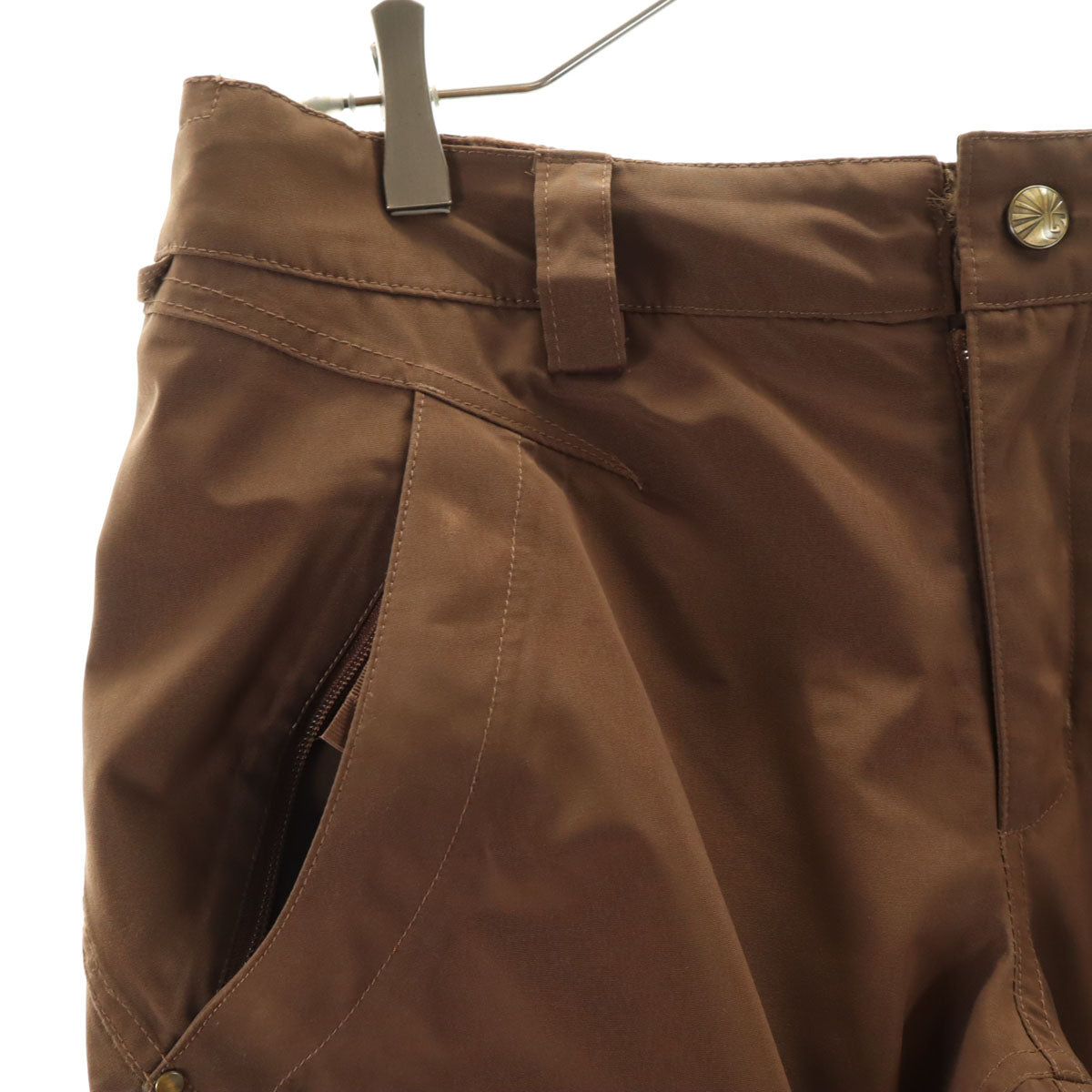BURTON バートン スノーボード パンツ M ブラウン スキー レディース