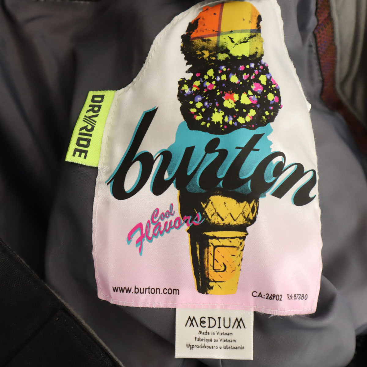 BURTON バートン スノーボード パンツ M ブラック スキー メンズ