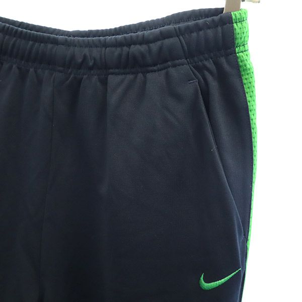 ナイキ ロゴ刺繍 トレーニング ロングパンツ M ネイビー NIKE レディース