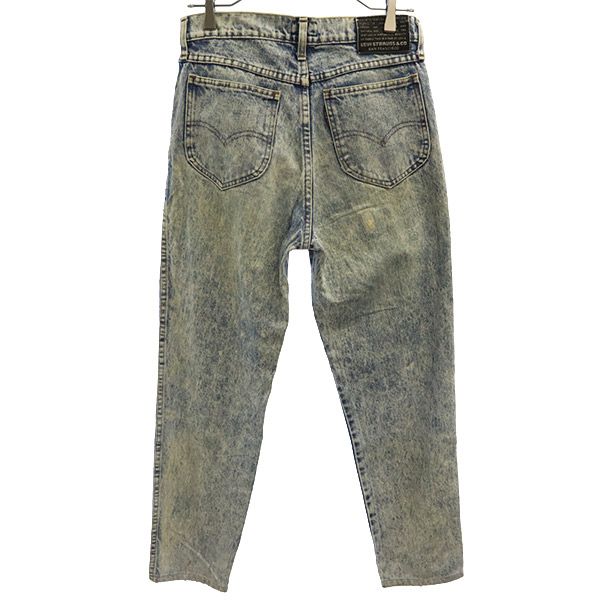 リーバイスシルバータブ テーパードデニムパンツ ブルー LEVI'S SilverTAB ジーパン メンズ