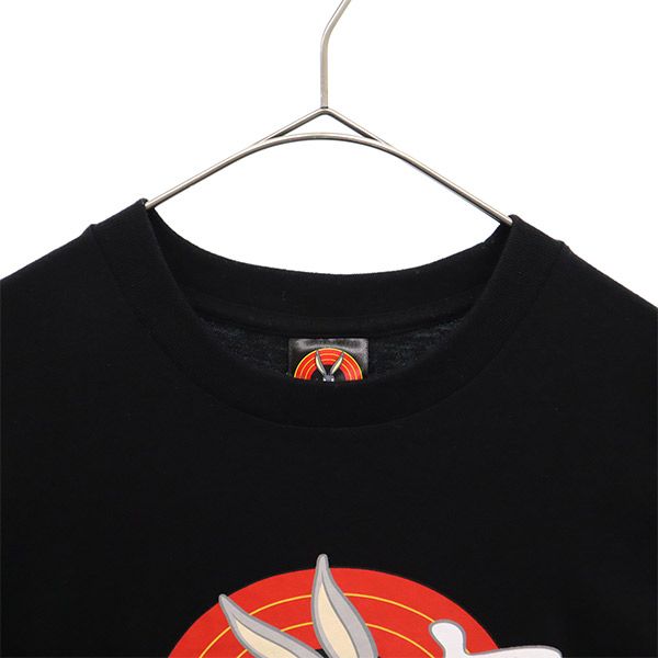 ルーニーテューンズ プリント 半袖 Tシャツ M ブラック LOONEY TUNES メンズ