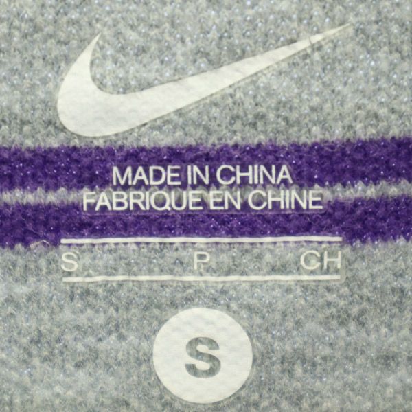 ナイキ ボーダー 半袖 ポロシャツ S グレー NIKE メンズ