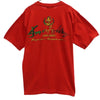 長渕剛 LIVE 2003 KEEP ON FIGHTING プリント 半袖 Tシャツ レッド 長渕剛 メンズ