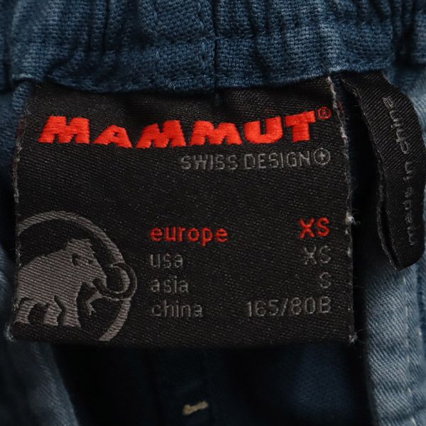 マムート アウトドアショートパンツ S ブルー Mammut メンズ